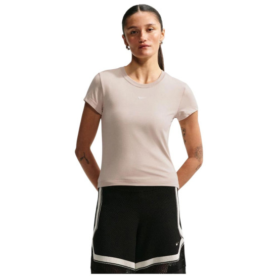 Nike Γυναικεία κοντομάνικη μπλούζα Sportswear Chill Knit Cropped T-Shirt